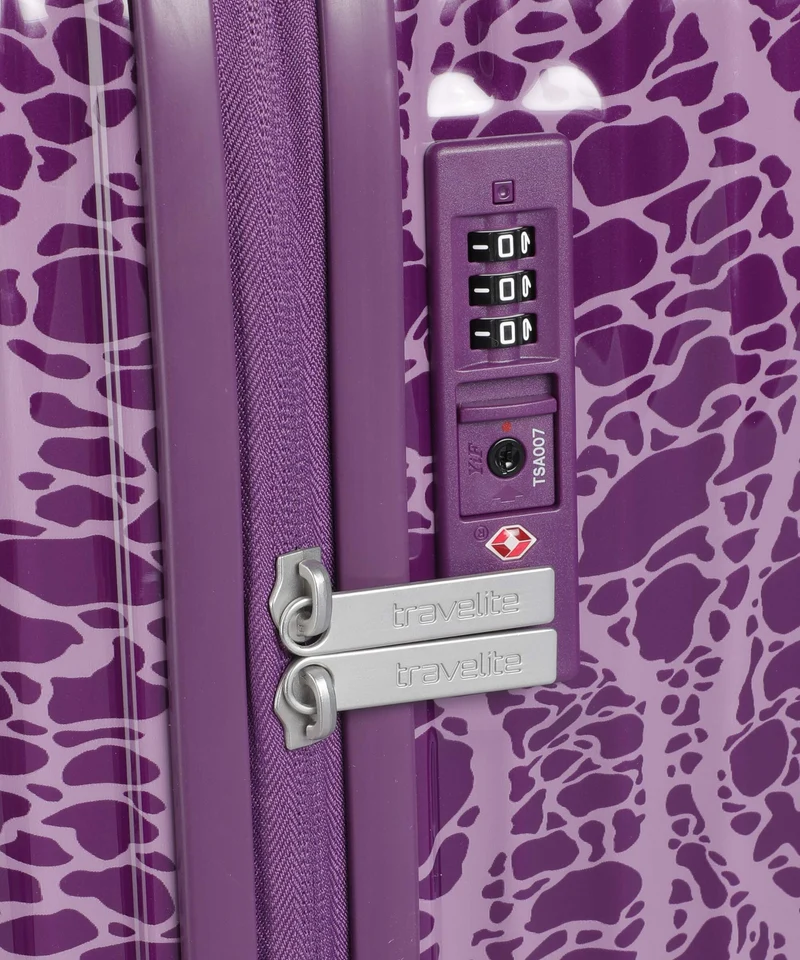 Travelite Lascana Edition 4-Rollen Trolley plum