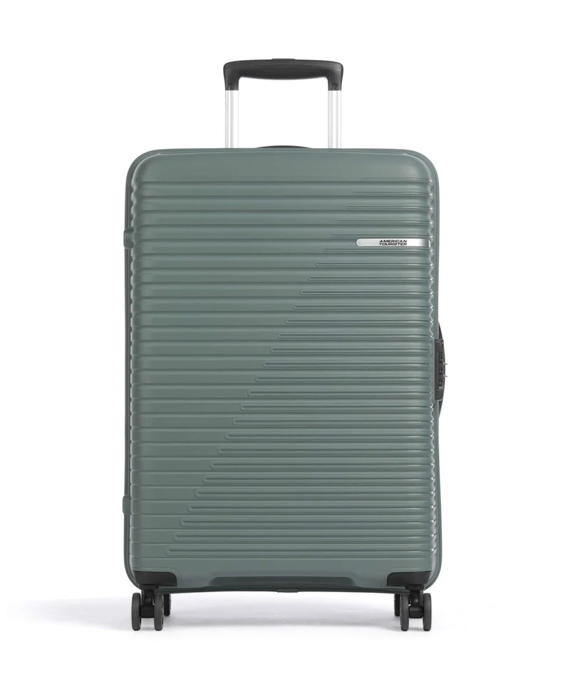 American Tourister Liftoff 4-Rollen Trolley dark olive