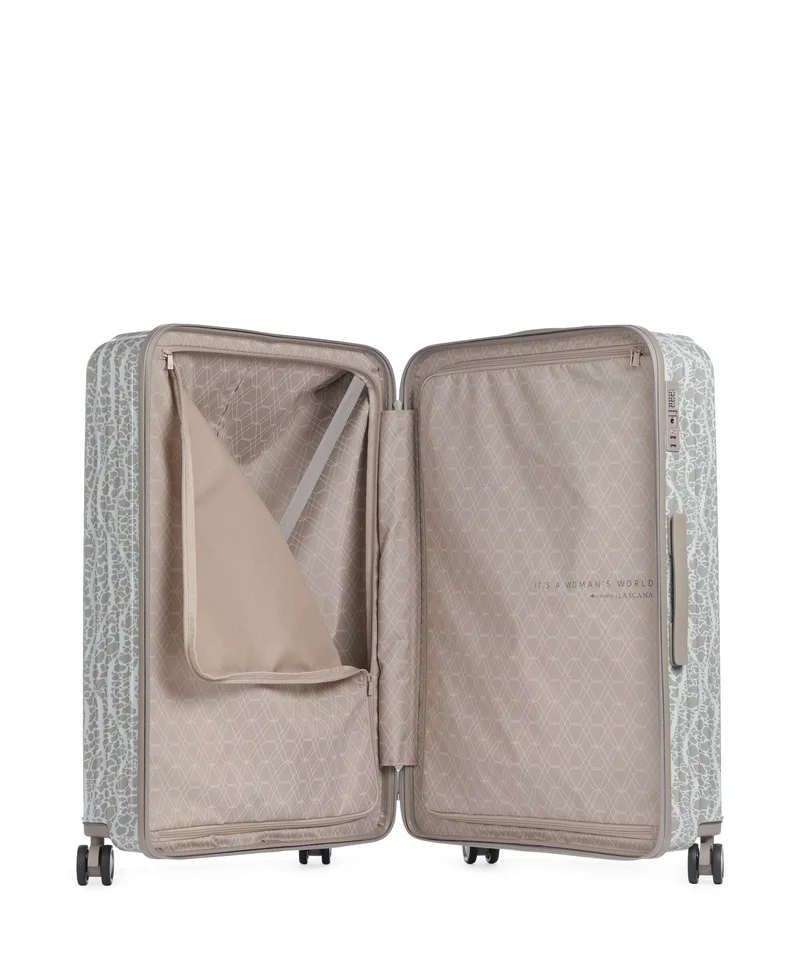 Travelite Lascana Edition 4-Rollen Trolley champagne