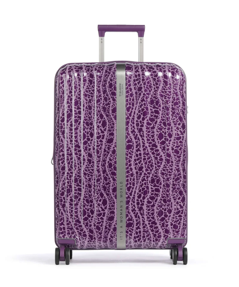 Travelite Lascana Edition 4-Rollen Trolley plum