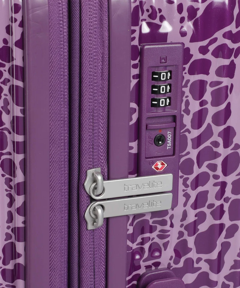 Travelite Lascana Edition 4-Rollen Trolley plum