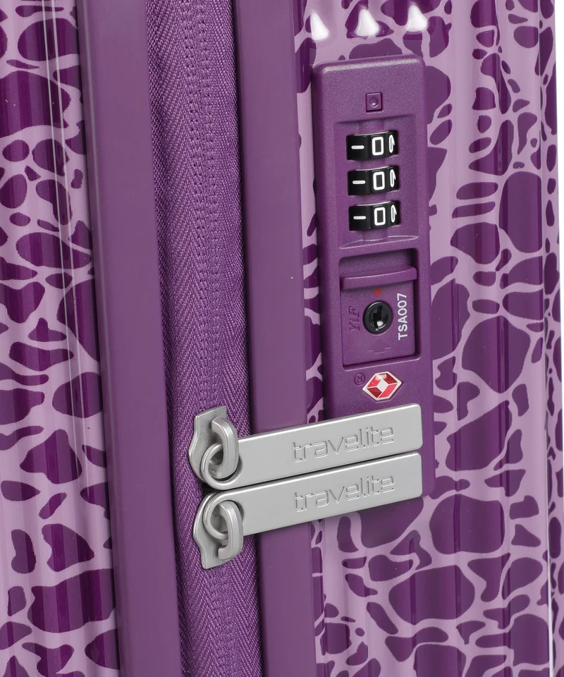 Travelite Lascana Edition 4-Rollen Trolley plum