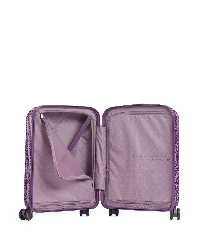 Travelite Lascana Edition 4-Rollen Trolley plum
