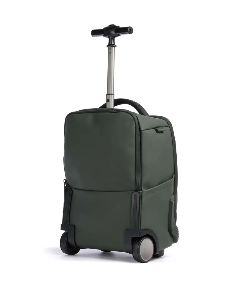 Piquadro Corner Rucksack-Trolley sage green