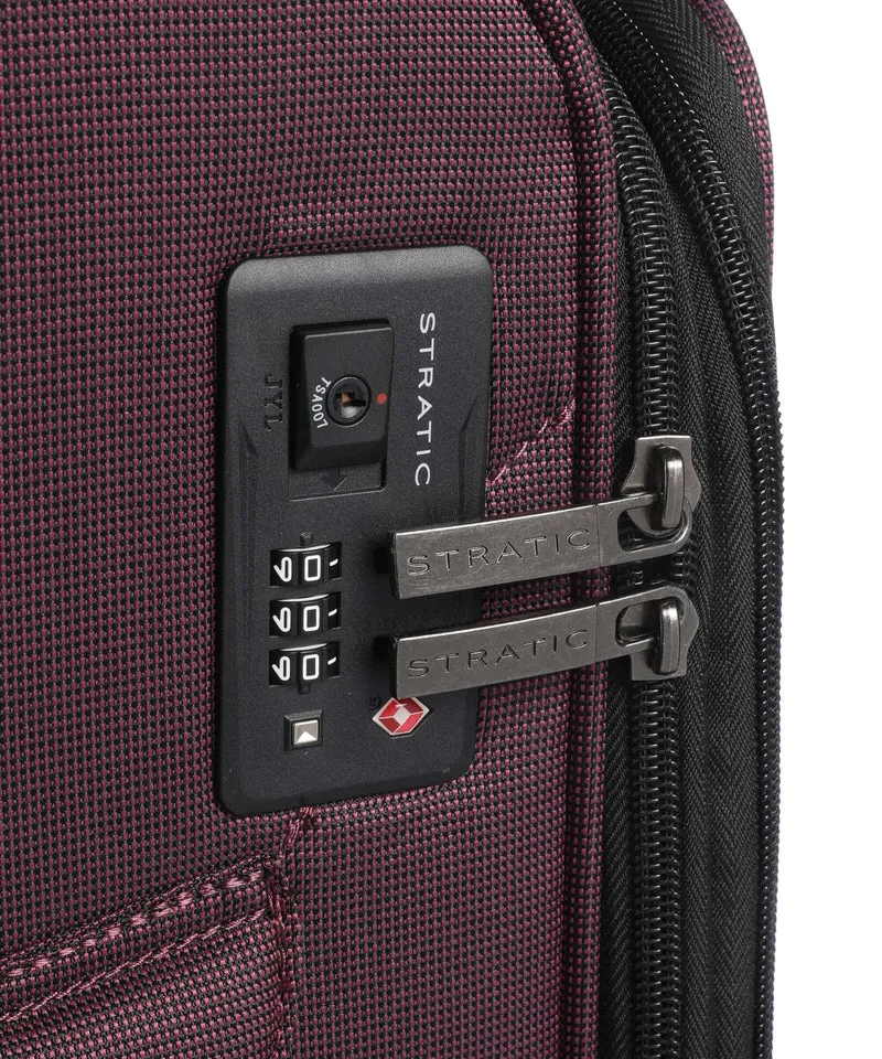 Stratic Bendigo Light+ 4-Rollen Trolley aubergine