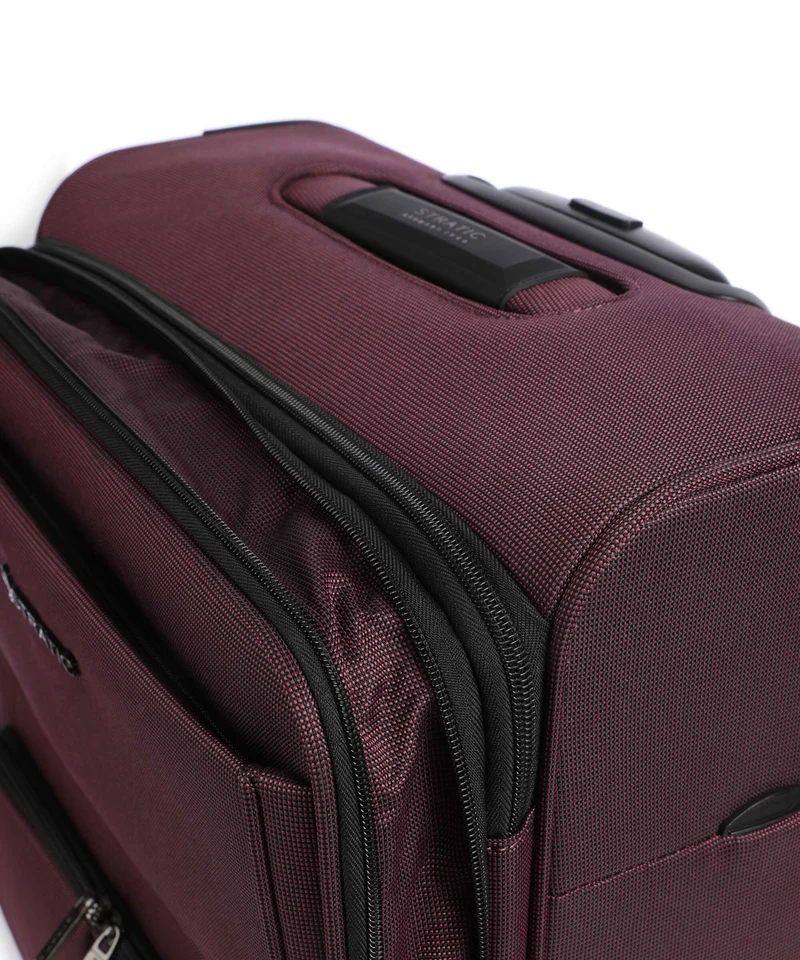 Stratic Bendigo Light+ 4-Rollen Trolley aubergine
