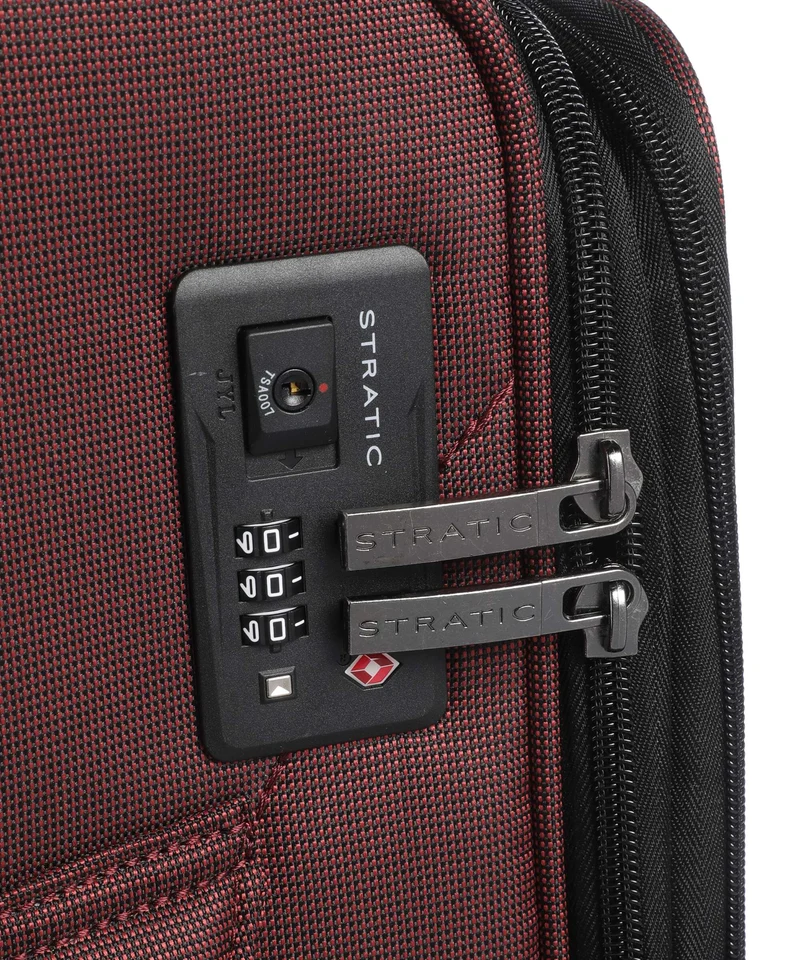 Stratic Bendigo Light+ 4-Rollen Trolley redwine