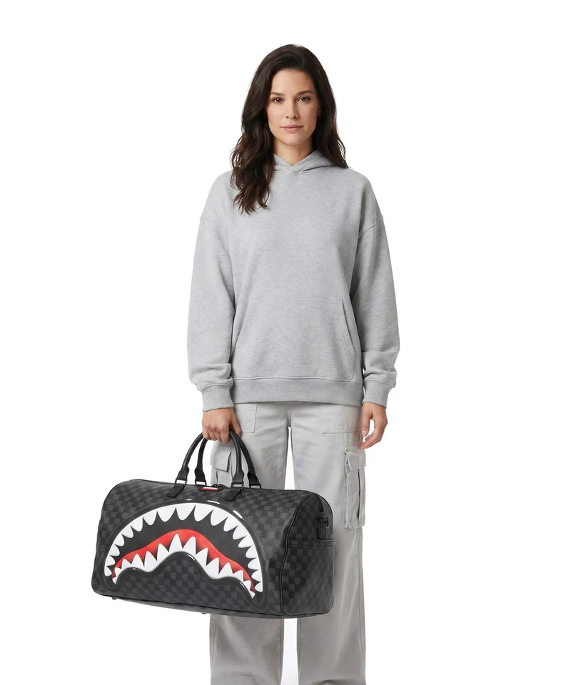 Sprayground Sharks in Paris Balloon Weekender black