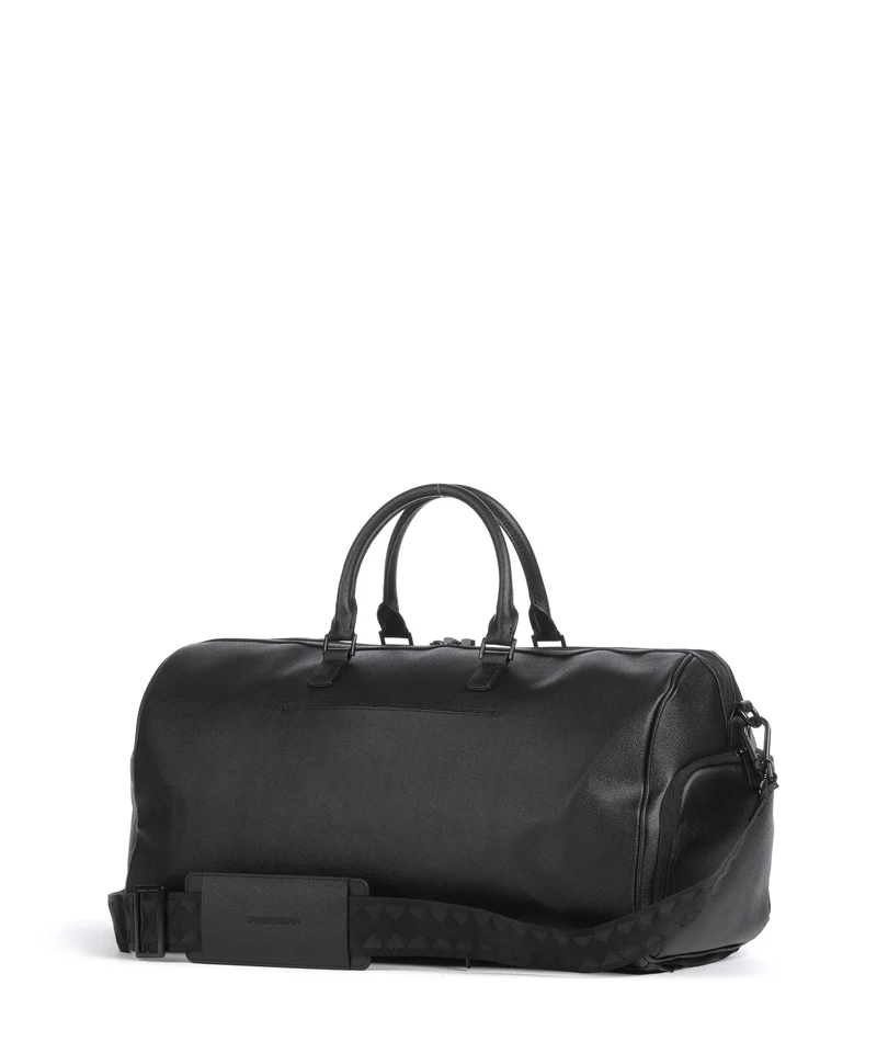 Sprayground Gold Brick Luxe Weekender black