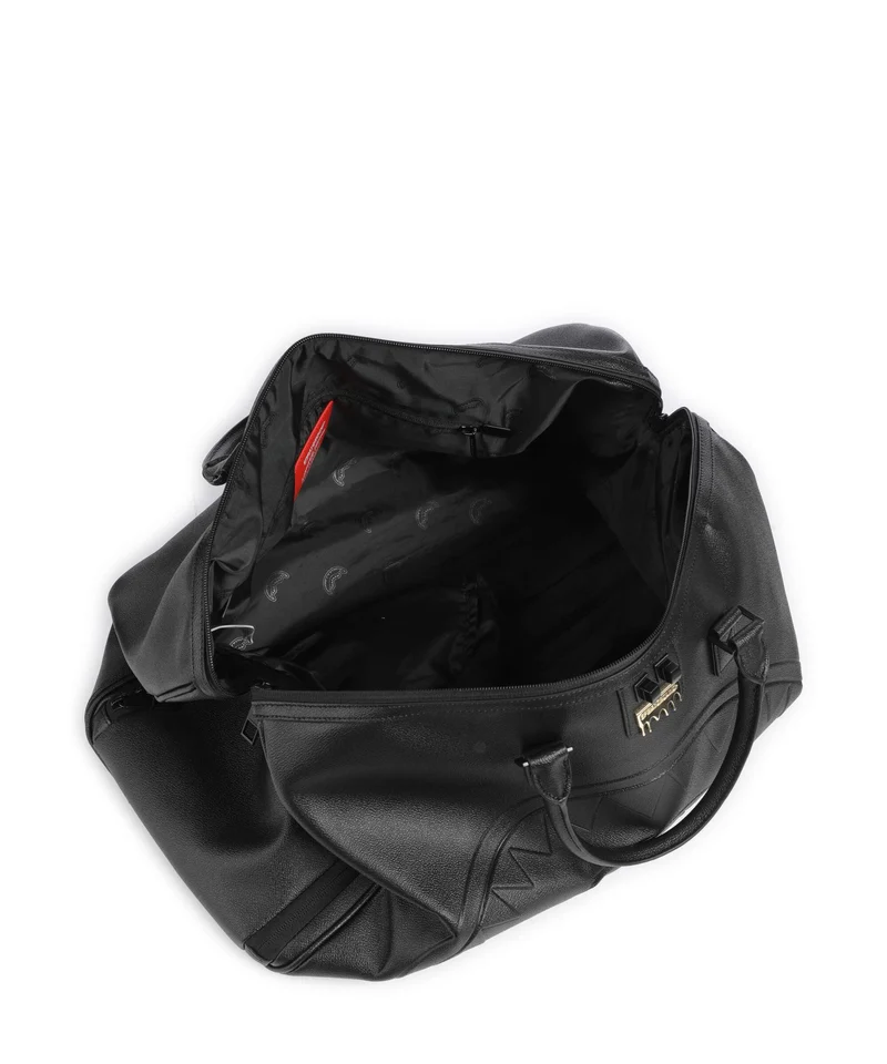 Sprayground Gold Brick Luxe Weekender black