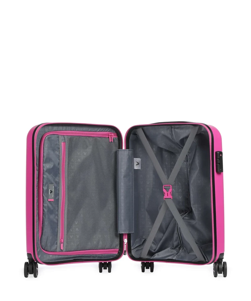Roncato Electron 2.0 4-Rollen Trolley fucsia