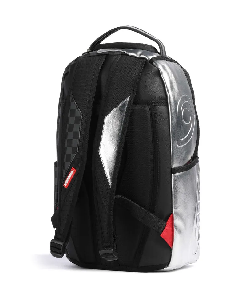 Sprayground Silver Side Drip Rucksack silver