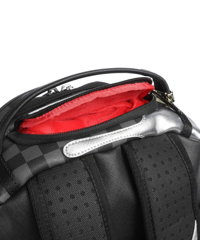 Sprayground Silver Side Drip Rucksack silver