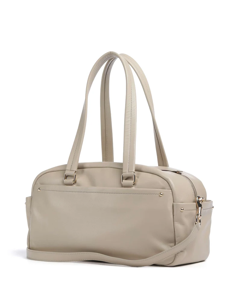 DuDu Bags Pocket Fanciful Schultertasche sand grey