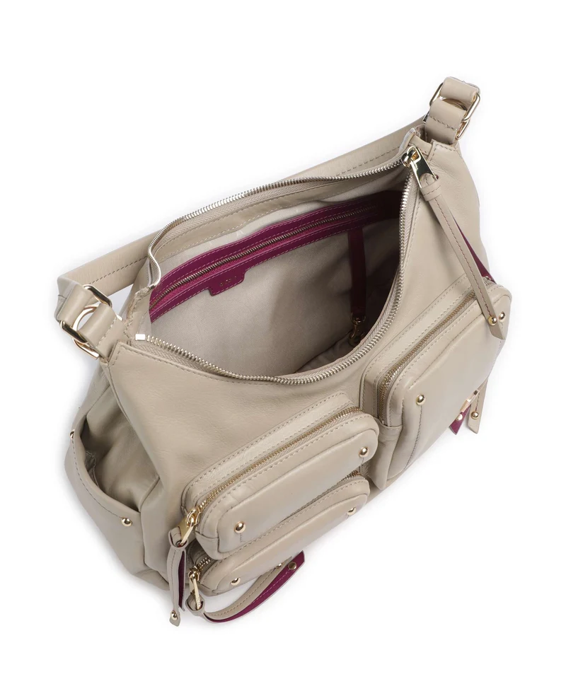 DuDu Bags Pocket City Beuteltasche sand grey