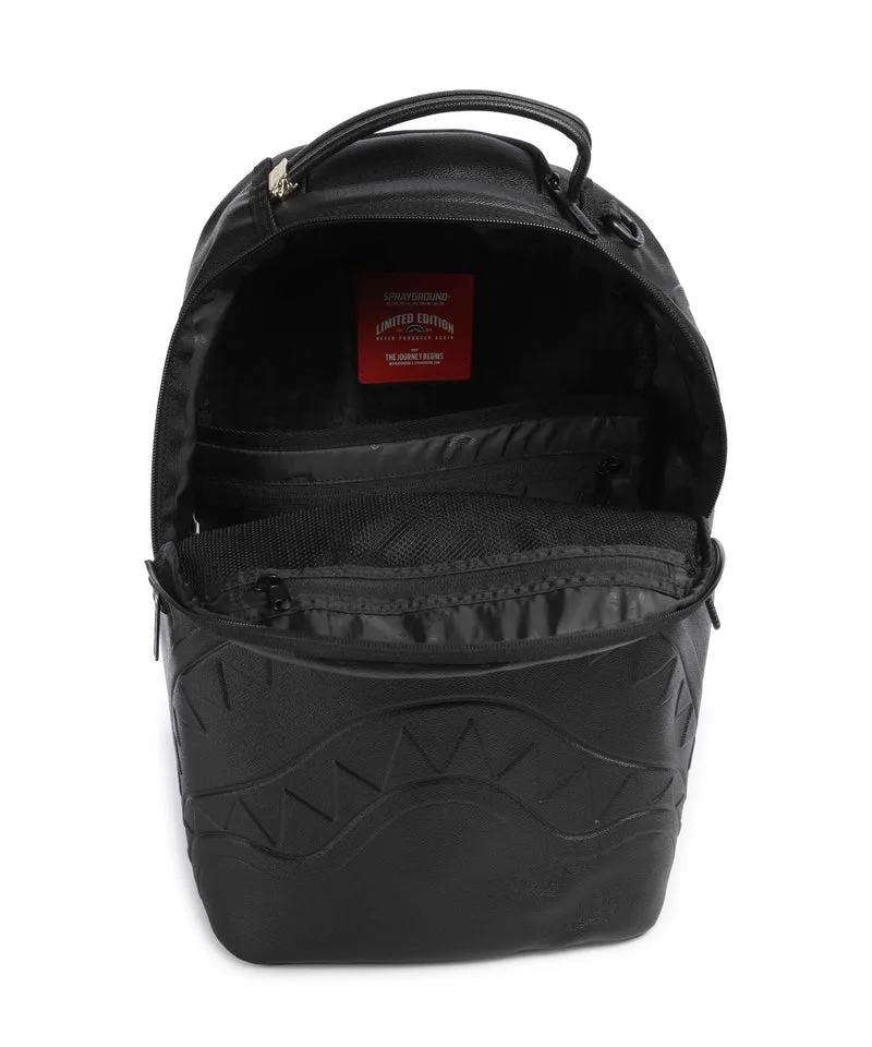Sprayground Gold Brick Luxe Rucksack black