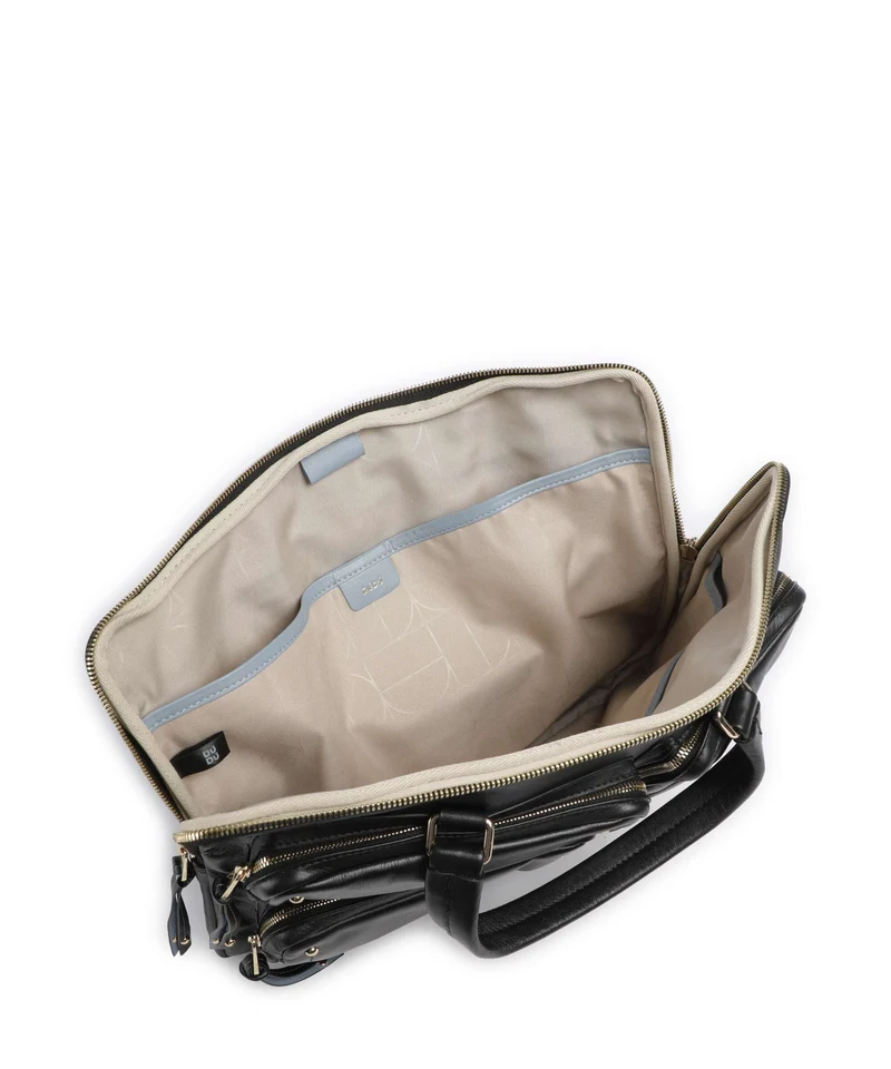 DuDu Bags Pocket Dots Laptoptasche nero