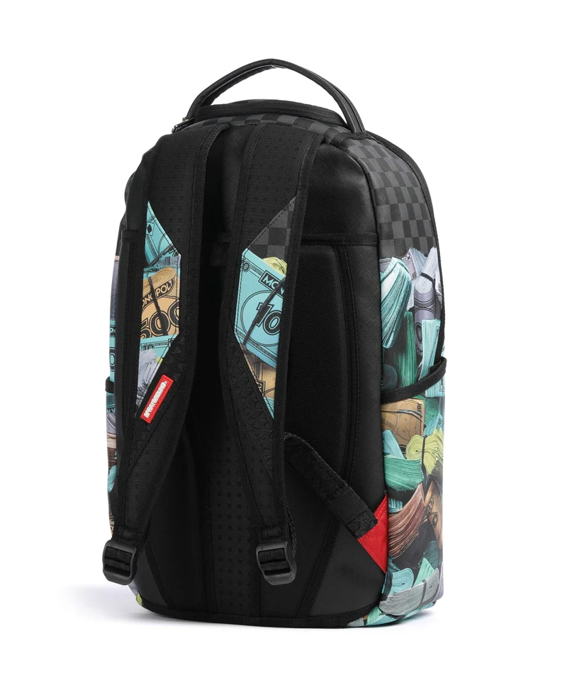 Sprayground Monopoly Money Stacks Rucksack multicolour