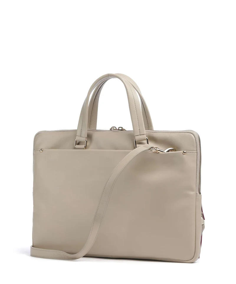 DuDu Bags Pocket Dots Laptoptasche sand grey