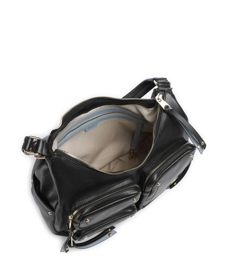 DuDu Bags Pocket City Beuteltasche nero