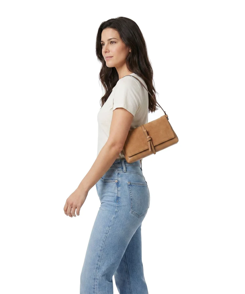 Kate Spade New York Loop Small Schultertasche garden soil