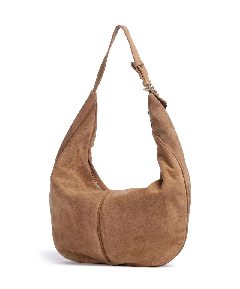 Anokhi Beuteltasche cognac