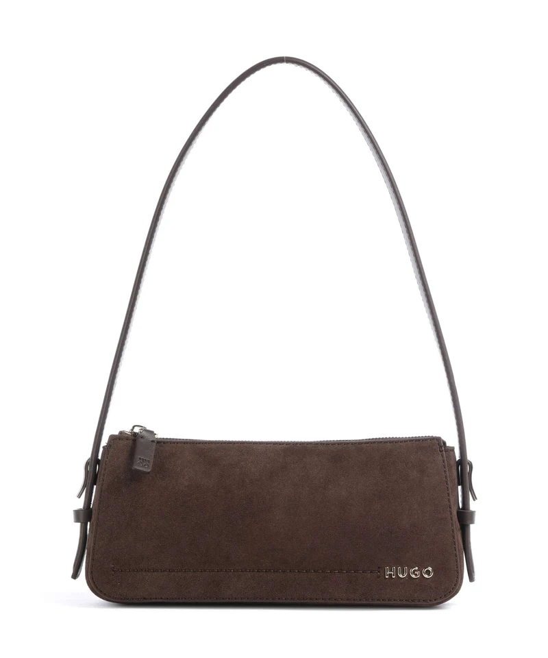 Hugo Yorih Schultertasche dark brown