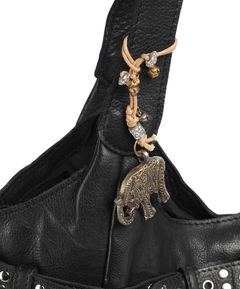 Anokhi Beuteltasche black