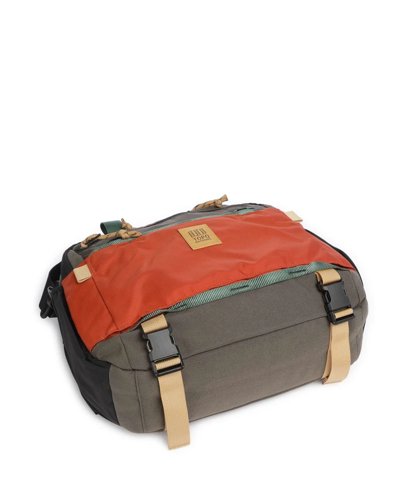 Topo Designs Mountain Umhängetasche woodland/terracotta