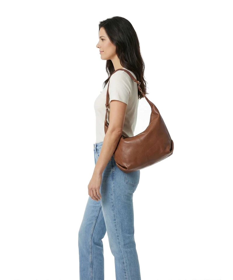 Markberg Veneda Beuteltasche cognac
