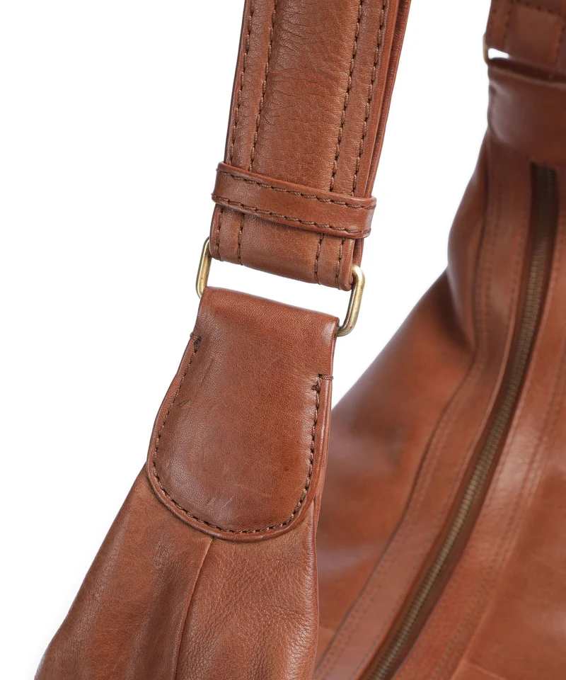Markberg Veneda Beuteltasche cognac