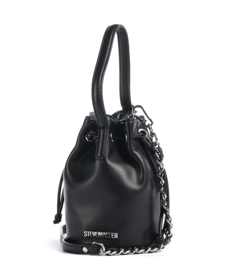 Steve Madden BSUNRAY Bucket Handtasche black/silver