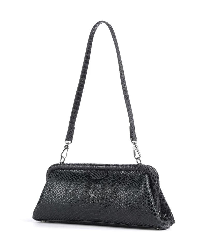 Vivienne Westwood Jane Snake Effect Schultertasche dark grey