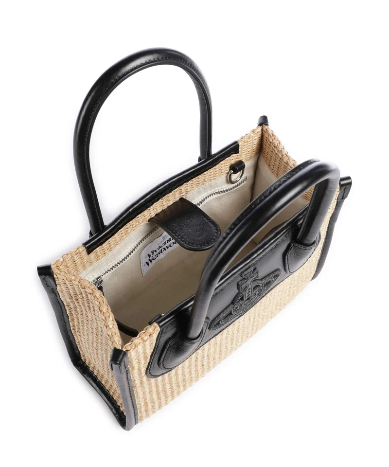 Vivienne Westwood Troy Small Handtasche natural