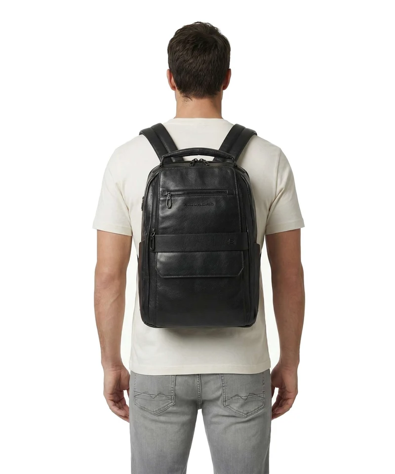 Piquadro Solm Rucksack black