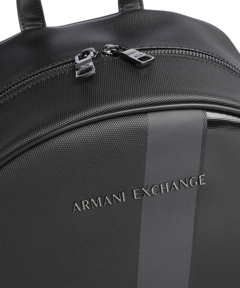 Armani Exchange Dylan Rucksack black/gunmetal/shiny black