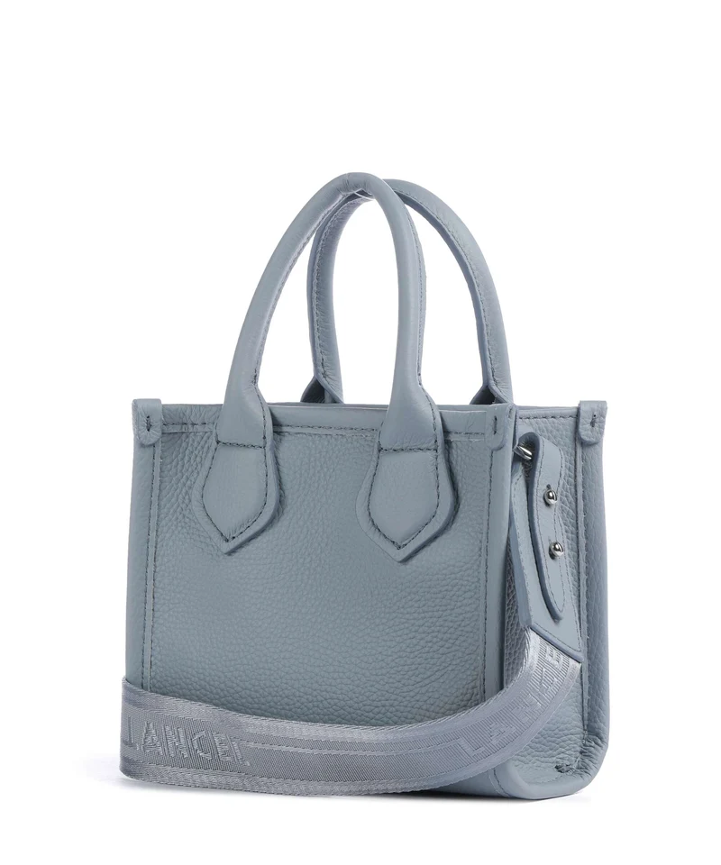 Lancel Jour Mini Umhängetasche blue foam