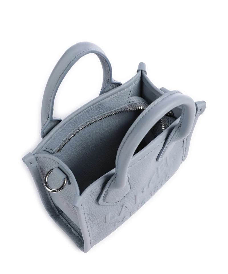 Lancel Jour Mini Umhängetasche blue foam