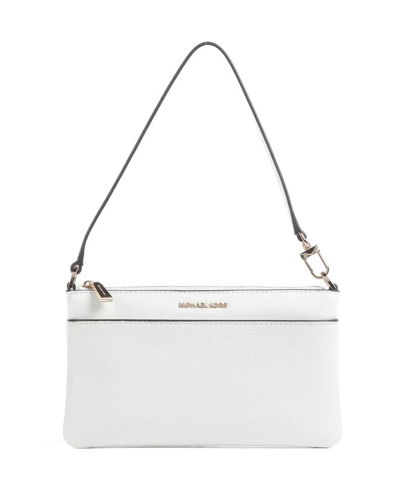 Michael Kors Jet Set Schultertasche optic white