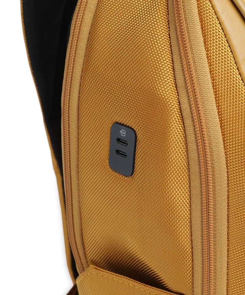 Piquadro Lyss Easyjet Reiserucksack yellow