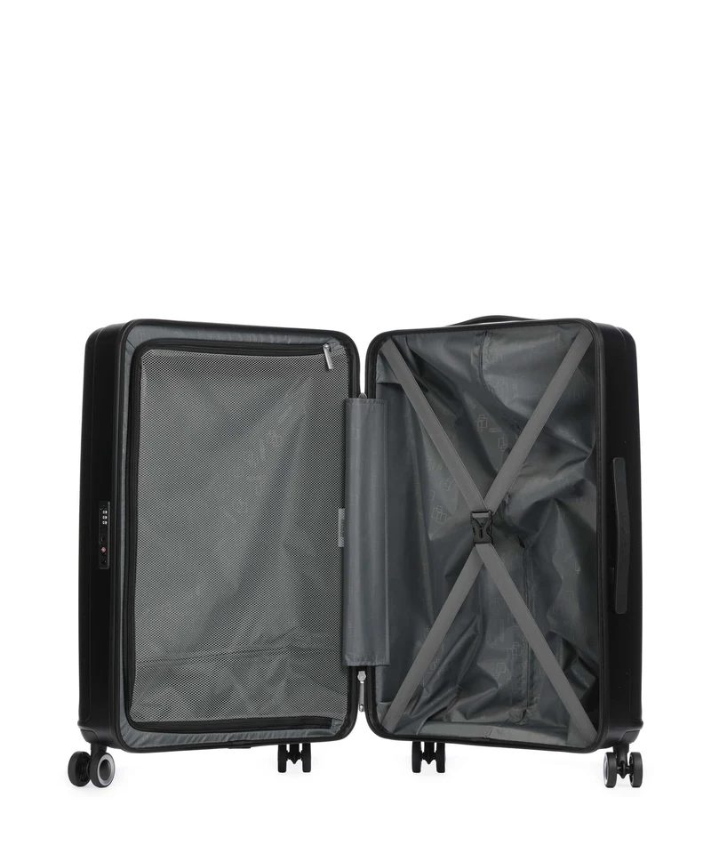 American Tourister Sunset Hills 4-Rollen Trolley black