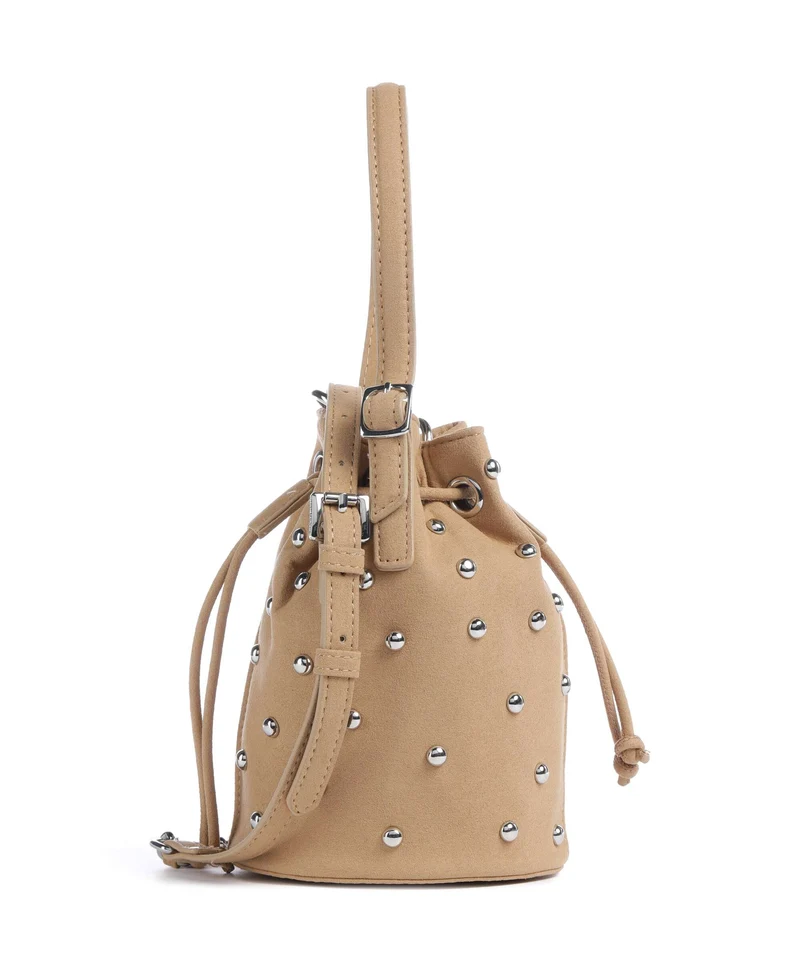 Steve Madden BSUNRAY Bucket Handtasche tan/silver