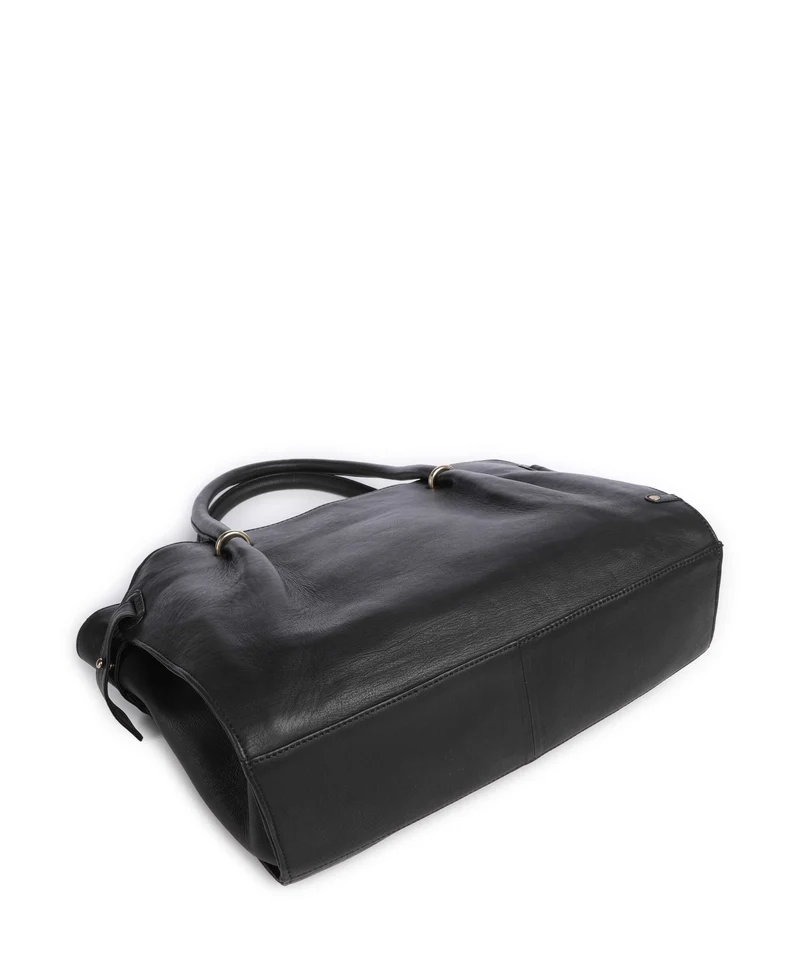 Depeche Golden Chic Shopper black