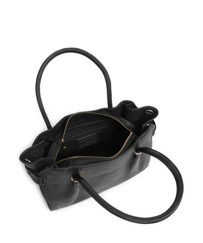 Depeche Golden Chic Shopper black