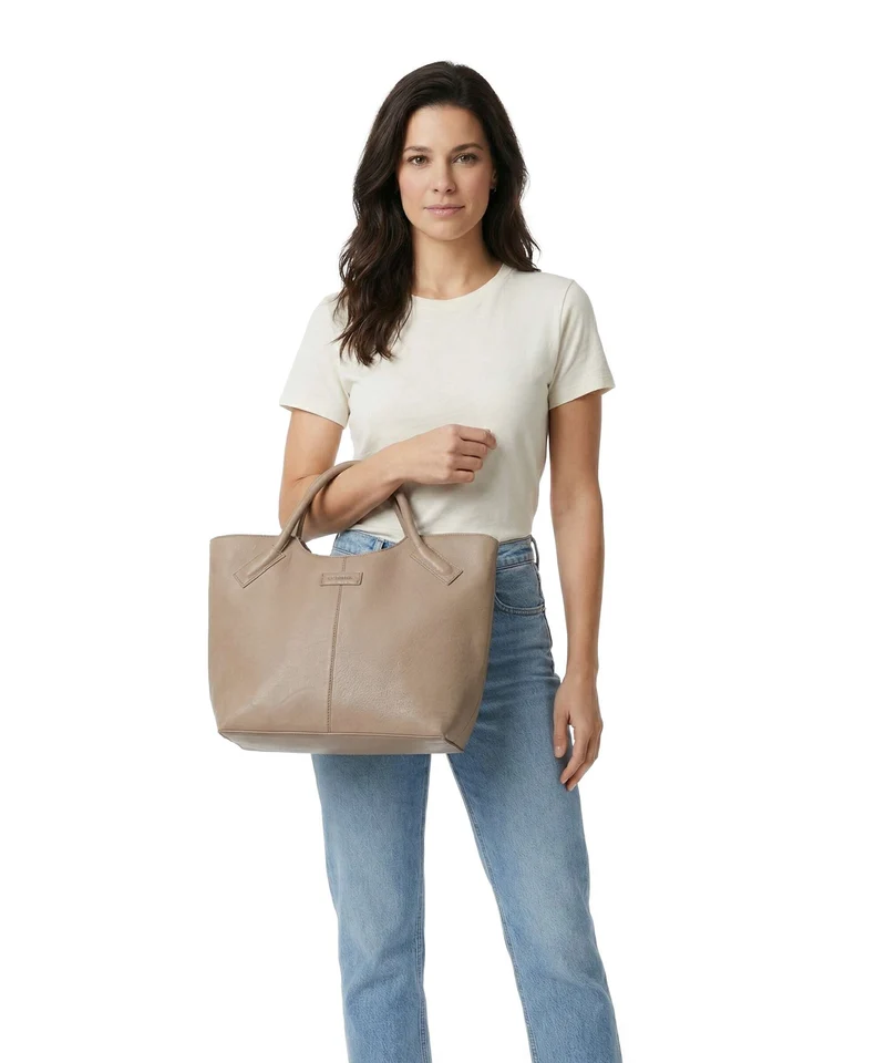 Depeche Marseille Handtasche taupe