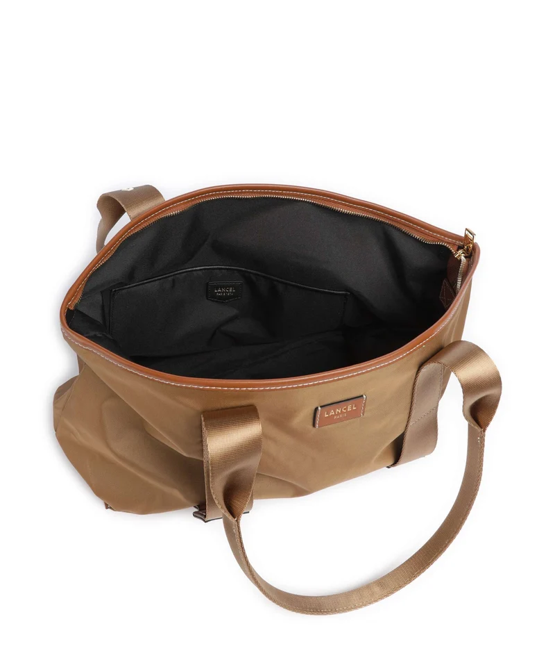 Lancel Mistral M Shopper beige