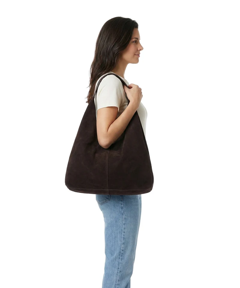 Depeche Bilbao Beuteltasche chocolate