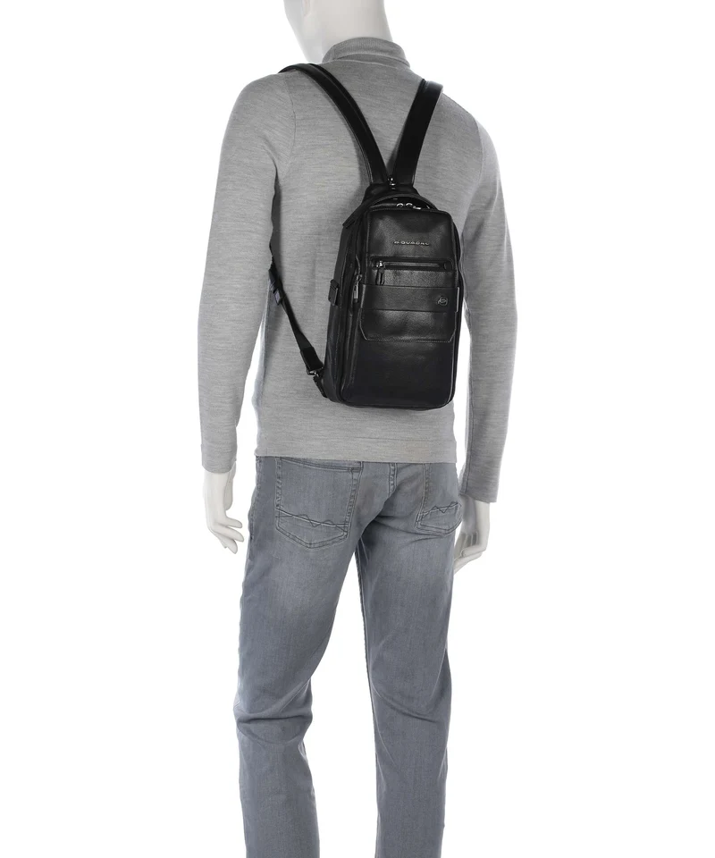 Piquadro Solm Slingbag black