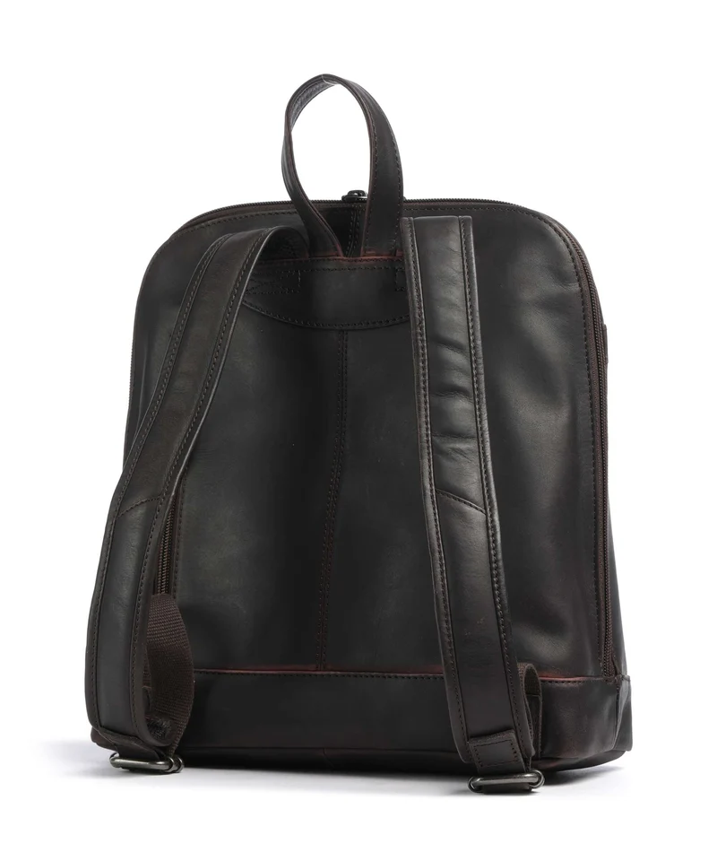 The Chesterfield Brand Wax Pull Up Cow Tigris Rucksack brown