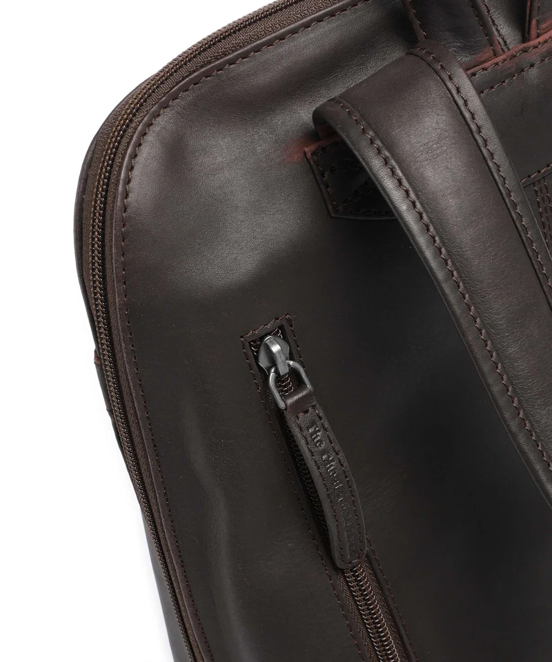The Chesterfield Brand Wax Pull Up Cow Tigris Rucksack brown